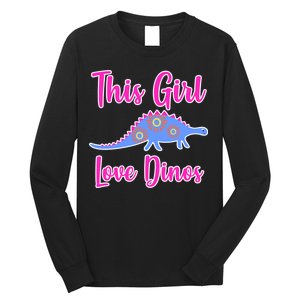 This Girl Loves Dino Long Sleeve Shirt