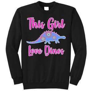 This Girl Loves Dino Sweatshirt