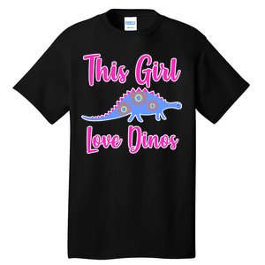 This Girl Loves Dino Tall T-Shirt