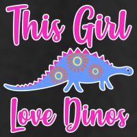 This Girl Loves Dino 11oz C Handle Ceramic Mug
