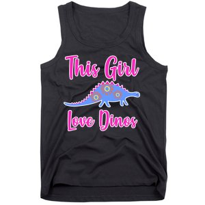 This Girl Loves Dino Tank Top