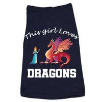 This Girl Loves Dragons Doggie Tank