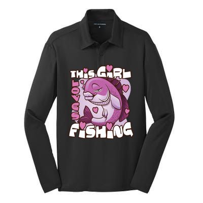 This Girl Loves Fishing Silk Touch Performance Long Sleeve Polo