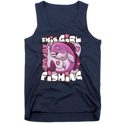 This Girl Loves Fishing Tank Top