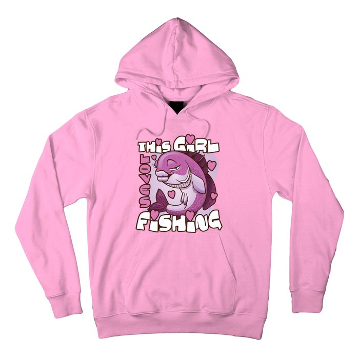 This Girl Loves Fishing Hoodie