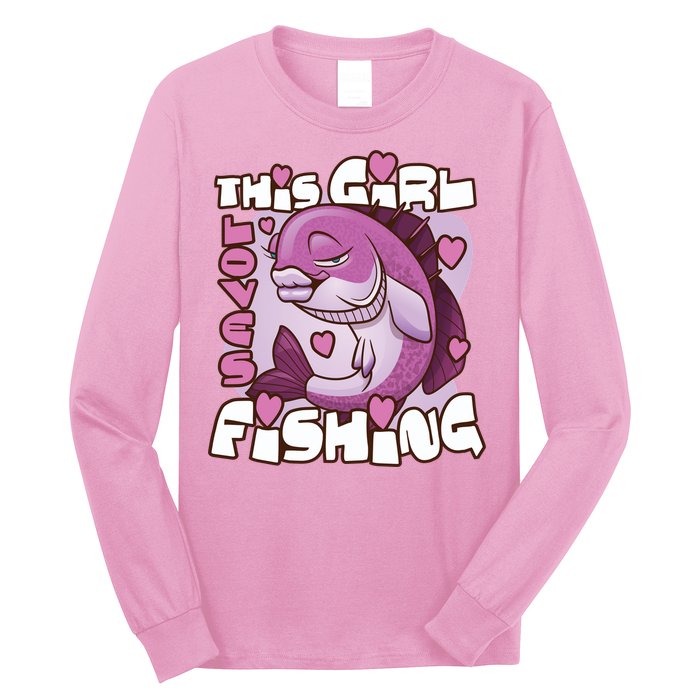 This Girl Loves Fishing Long Sleeve Shirt