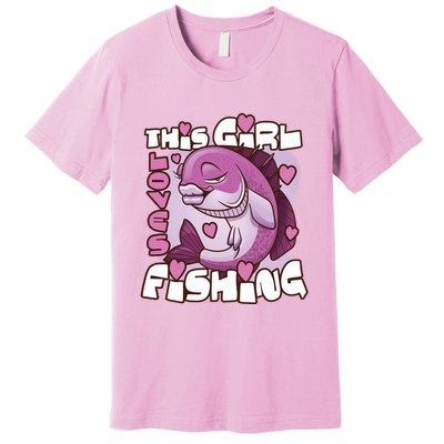 This Girl Loves Fishing Premium T-Shirt