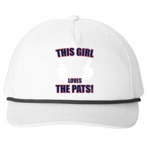 This Girl Loves The Pats Snapback Five-Panel Rope Hat