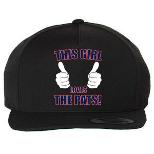 This Girl Loves The Pats Wool Snapback Cap