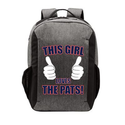 This Girl Loves The Pats Vector Backpack