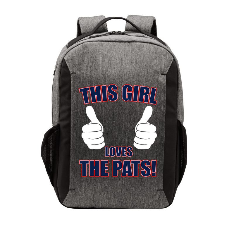 This Girl Loves The Pats Vector Backpack