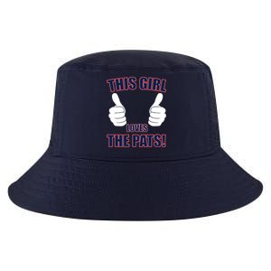 This Girl Loves The Pats Cool Comfort Performance Bucket Hat