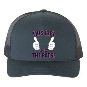 This Girl Loves The Pats Yupoong Adult 5-Panel Trucker Hat