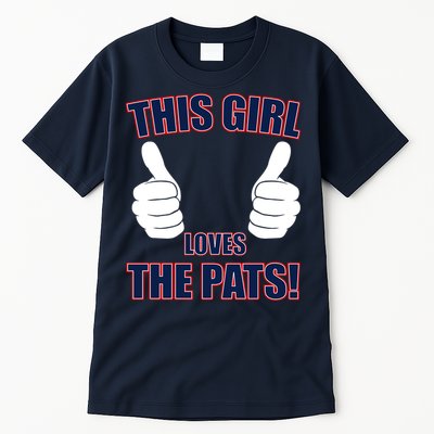 This Girl Loves The Pats Tall T-Shirt