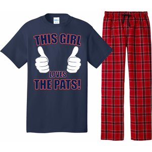 This Girl Loves The Pats Pajama Set