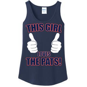 This Girl Loves The Pats Ladies Essential Tank