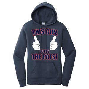 This Girl Loves The Pats Women's Pullover Hoodie