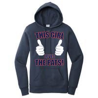 This Girl Loves The Pats Women's Pullover Hoodie