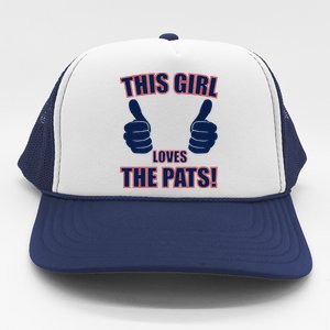 This Girl Loves The Pats Trucker Hat