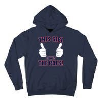 This Girl Loves The Pats Tall Hoodie