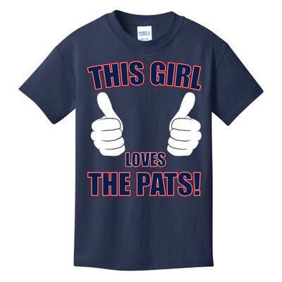 This Girl Loves The Pats Kids T-Shirt