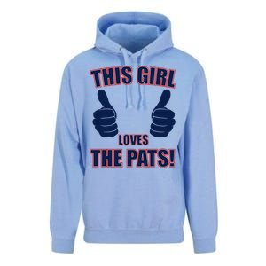 This Girl Loves The Pats Unisex Surf Hoodie