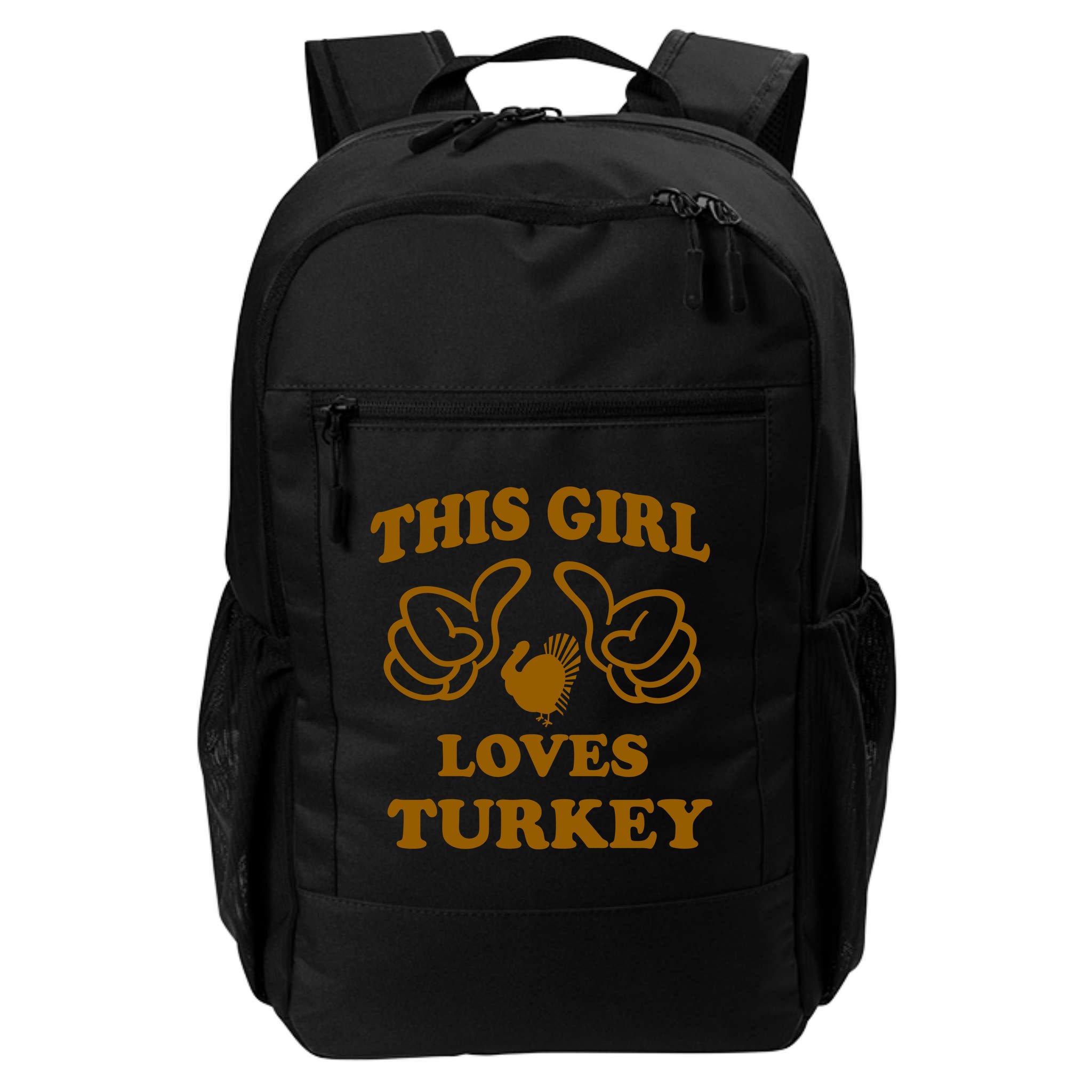 This Girl Loves Turkey Backpack