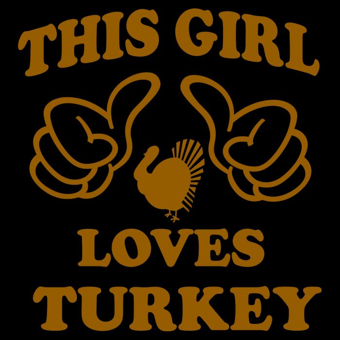 This Girl Loves Turkey Backpack