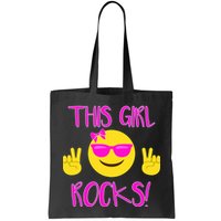 This Girl Rocks Funny Emoji Bag