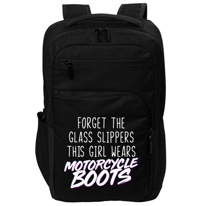 This Girl Wears Motorcycle Boots Impact Tech Backpack