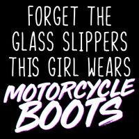 This Girl Wears Motorcycle Boots Impact Tech Backpack