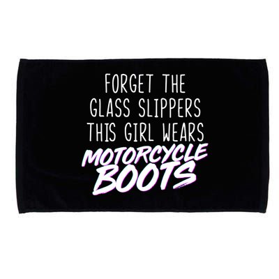 This Girl Wears Motorcycle Boots Microfiber Hand Towel