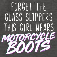 This Girl Wears Motorcycle Boots Vector Backpack