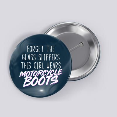 This Girl Wears Motorcycle Boots Button