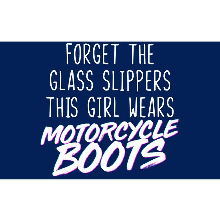 This Girl Wears Motorcycle Boots Bumper Sticker