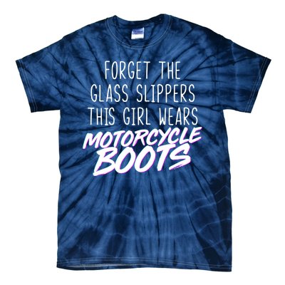 This Girl Wears Motorcycle Boots Tie-Dye T-Shirt