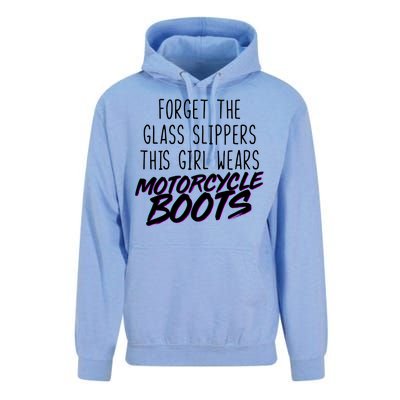 This Girl Wears Motorcycle Boots Unisex Surf Hoodie