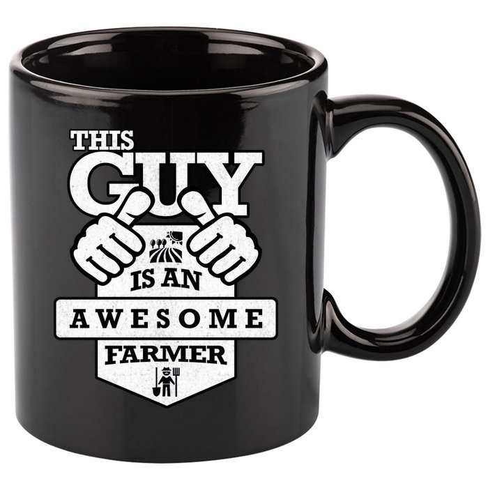 This Guy Is An Awesome Farmer 11oz C Handle Ceramic Mug