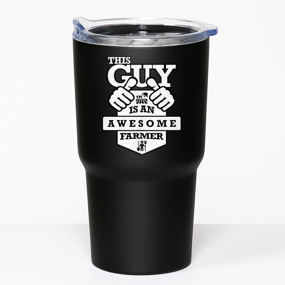 This Guy Is An Awesome Farmer Tumbler