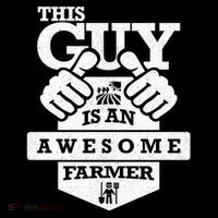 This Guy Is An Awesome Farmer Baby Bodysuit