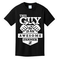 This Guy Is An Awesome Farmer Kids T-Shirt