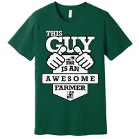 This Guy Is An Awesome Farmer Premium T-Shirt