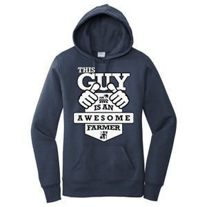 This Guy Is An Awesome Farmer Women's Pullover Hoodie