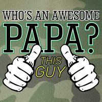 This Guy Is An Awesome Papa Legacy Tie Dye Trucker Hat