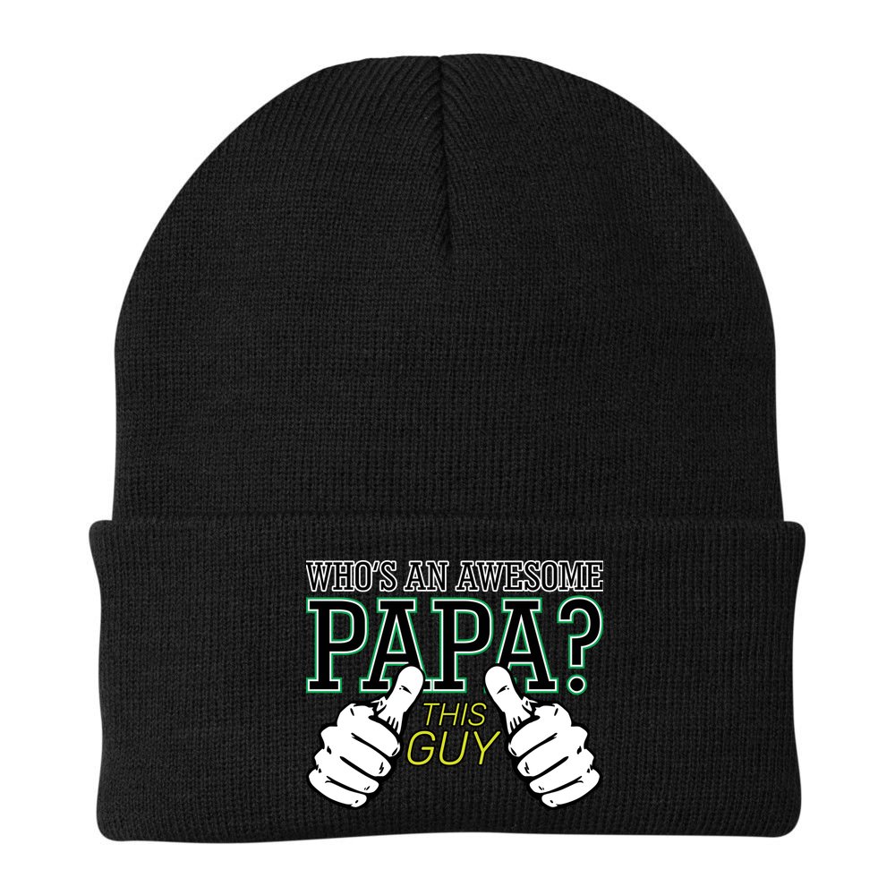 This Guy Is An Awesome Papa Beanie