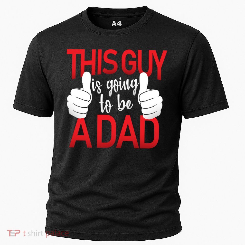 This Guy Is Going To Be A Dad Cooling Performance Crew T-Shirt