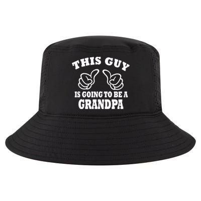 This Guy Is Going To Be A Grandpa Cool Comfort Performance Bucket Hat