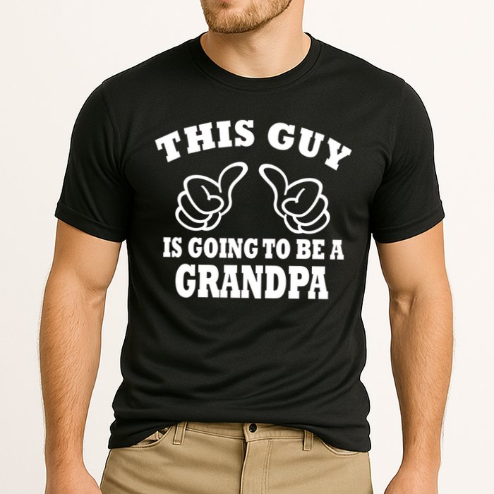 This Guy Is Going To Be A Grandpa Performance Shirt