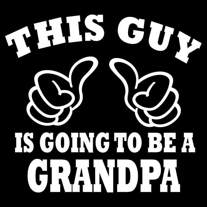 This Guy Is Going To Be A Grandpa Performance Shirt