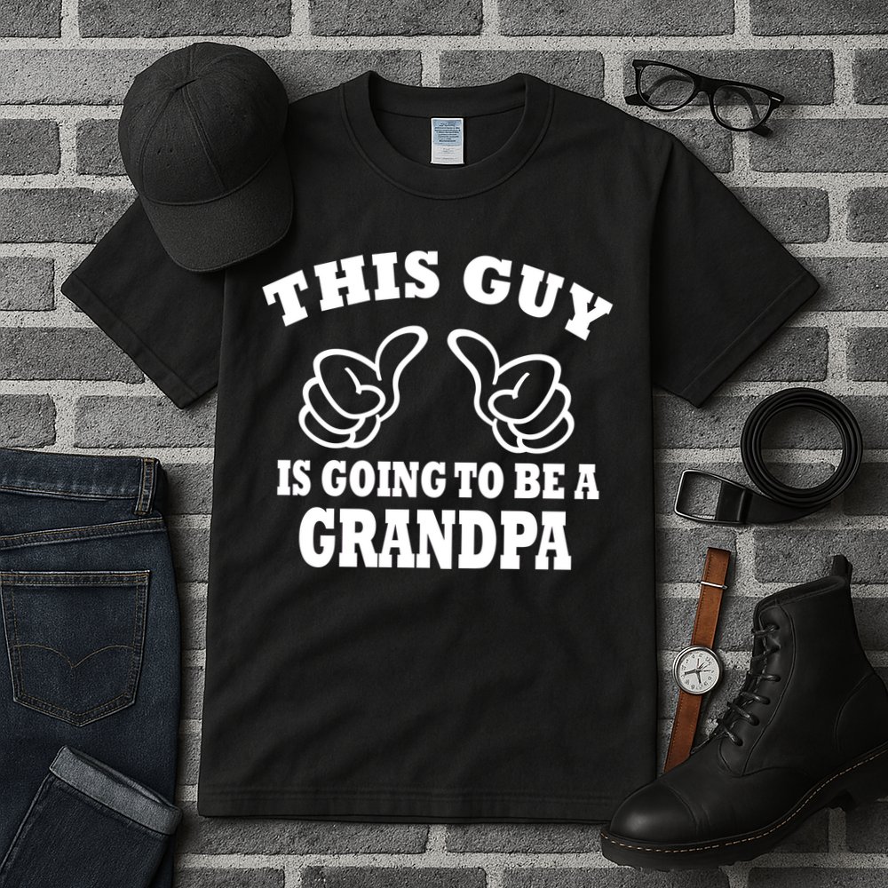 This Guy Is Going To Be A Grandpa Tall T-Shirt